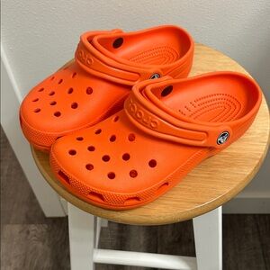 CROCS Vibrant Orange Clogs